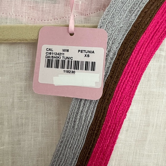 NWT Calypso St Barth Linen Tunic Beach Pool Cover Up size XS New with Tags - Picture 8 of 15